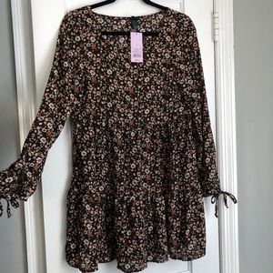 Babydoll tiered dress